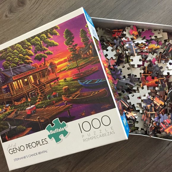 1000 Piece Puzzle Geno Peoples - Picture 2 of 2